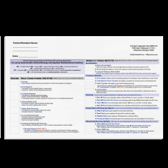 8”x 5” ADL Performance Scoring Notepad